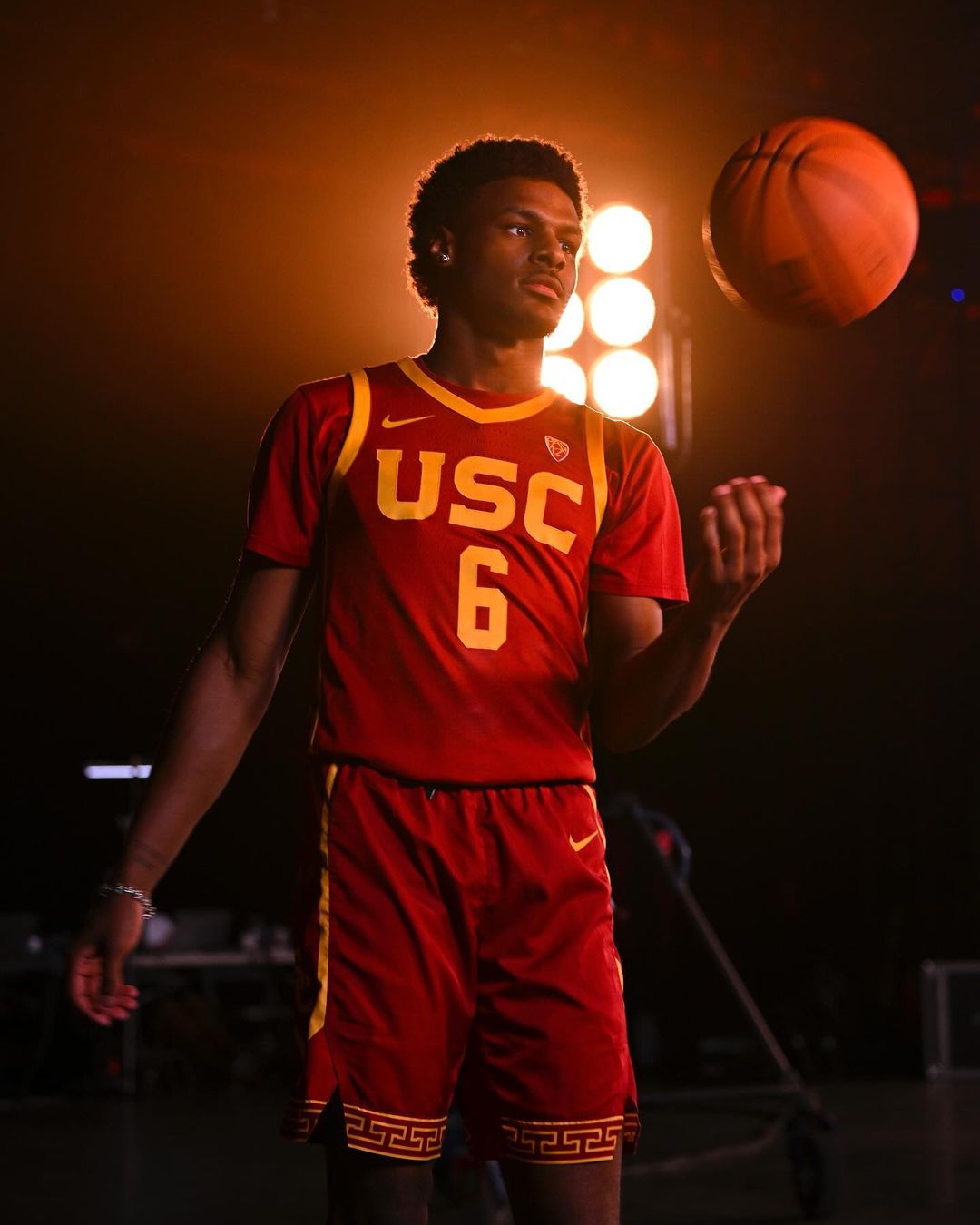 Sad news: There will be no Bronny James in the USC season opener ...