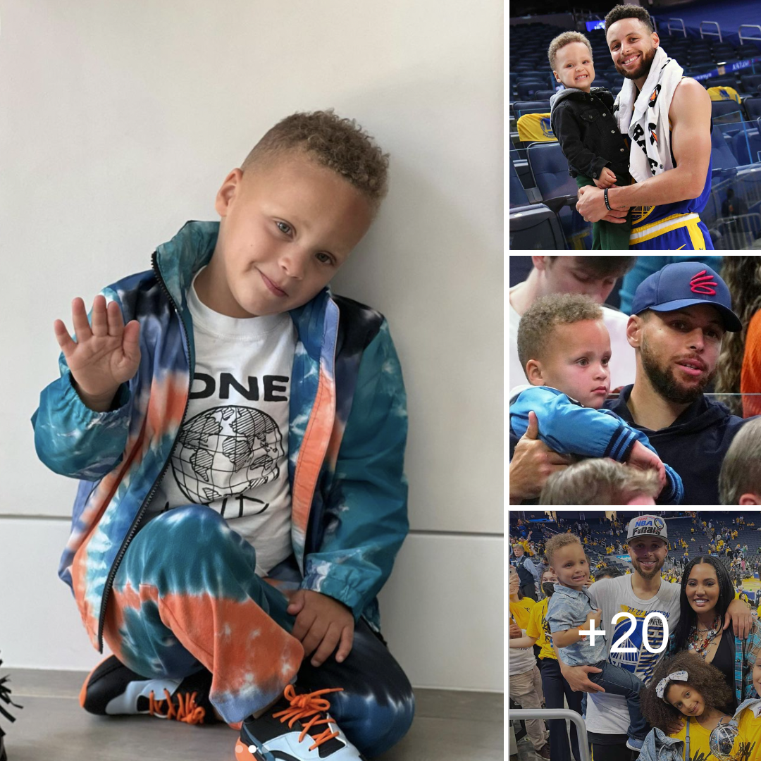 An Adorable Moment Between Stephen Curry And His Son Canon